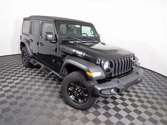 2022 Jeep Wrangler Unlimited Willys Sport 4x4 2022 Jeep Wrangler Unlimited Willys Sport 4x4