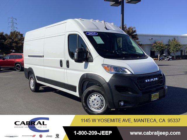 2025 RAM ProMaster 2500 Cargo Van Tradesman High Roof 159 WB w/Pass Seat 2025 RAM ProMaster 2500 Cargo Van Tradesman High Roof 159 WB w/Pass Seat