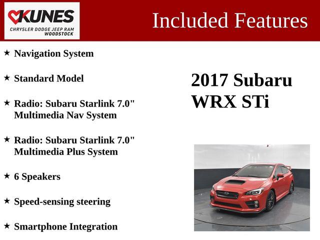 2017 Subaru WRX STI 2017 Subaru WRX STI