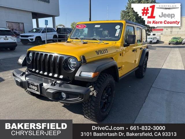 2021 Jeep Wrangler Unlimited Willys 4x4