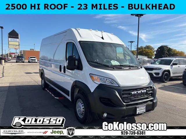 2025 RAM ProMaster 2500 Cargo Van Tradesman High Roof 159 WB w/Pass Seat 2025 RAM ProMaster 2500 Cargo Van Tradesman High Roof 159 WB w/Pass Seat