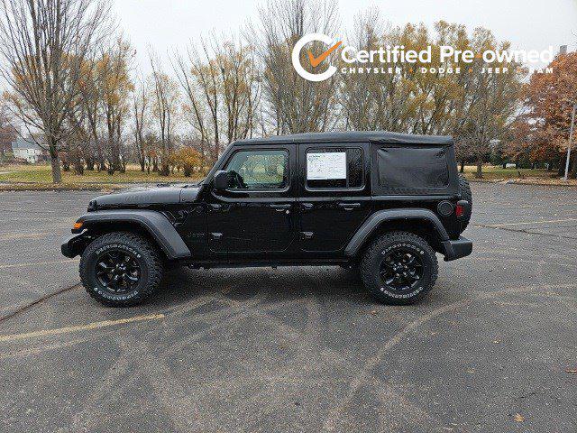 2022 Jeep Wrangler Unlimited Willys 4x4 2022 Jeep Wrangler Unlimited Willys 4x4