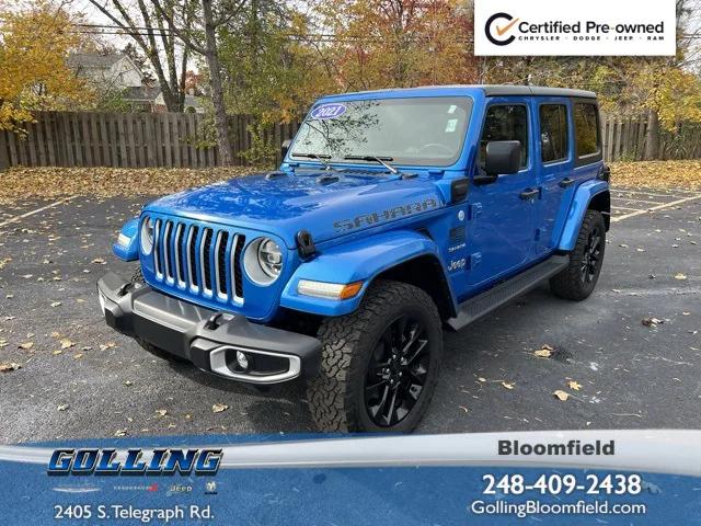 2021 Jeep Wrangler 4xe Unlimited Sahara 4x4 2021 Jeep Wrangler 4xe Unlimited Sahara 4x4