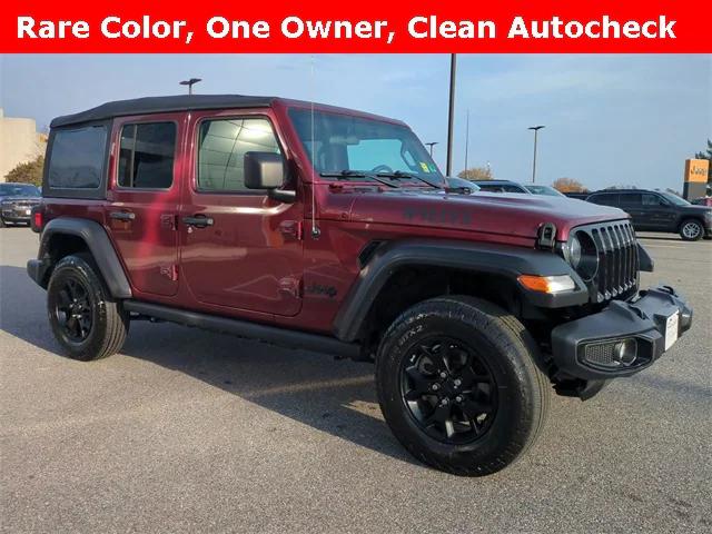 2021 Jeep Wrangler Unlimited Willys Sport 4x4 2021 Jeep Wrangler Unlimited Willys Sport 4x4