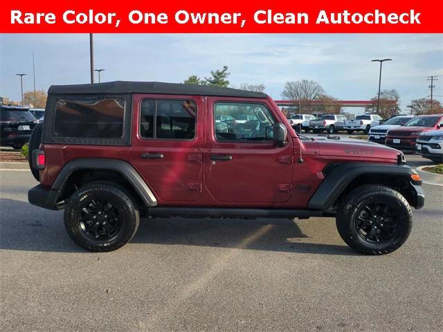 2021 Jeep Wrangler Unlimited Willys Sport 4x4 2021 Jeep Wrangler Unlimited Willys Sport 4x4