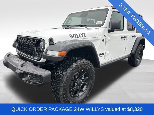 2026 Jeep Wrangler WRANGLER 4-DOOR WILLYS 2026 Jeep Wrangler WRANGLER 4-DOOR WILLYS