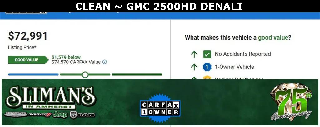 2024 GMC Sierra 2500HD 4WD Crew Cab Standard Bed Denali 2024 GMC Sierra 2500HD 4WD Crew Cab Standard Bed Denali