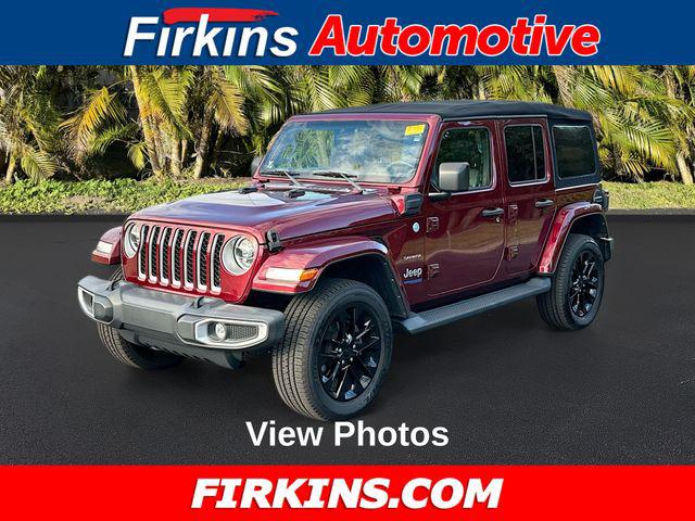 2021 Jeep Wrangler 4xe Unlimited Sahara 4x4 2021 Jeep Wrangler 4xe Unlimited Sahara 4x4