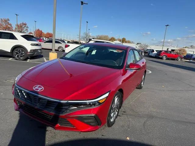 2026 Hyundai Elantra Hybrid Blue