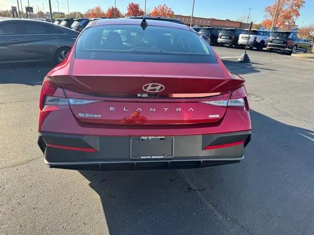 2026 Hyundai Elantra Hybrid Blue