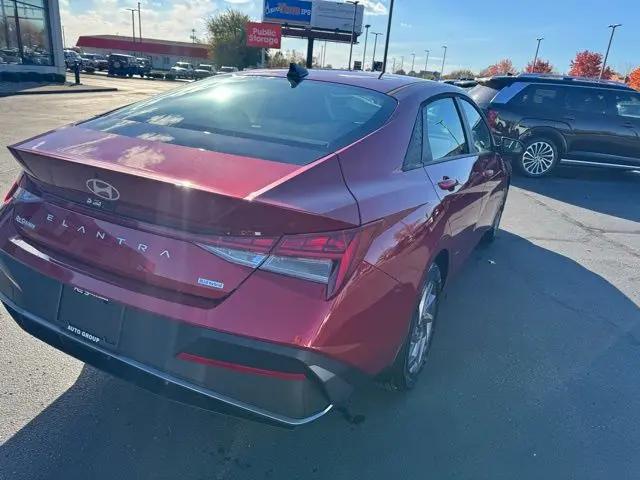 2026 Hyundai Elantra Hybrid Blue