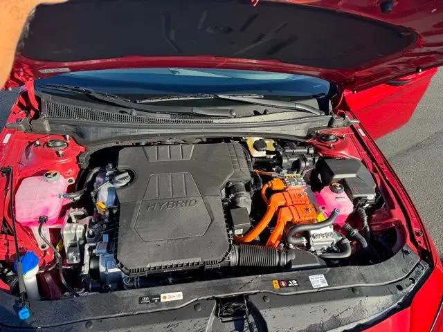 2026 Hyundai Elantra Hybrid Blue