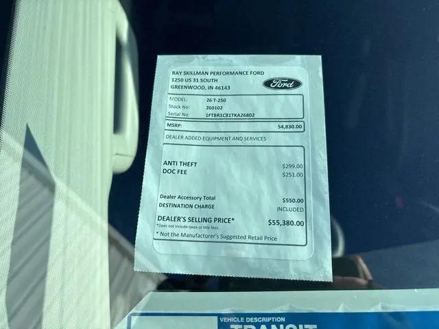 2026 Ford Transit Cargo Van T-250