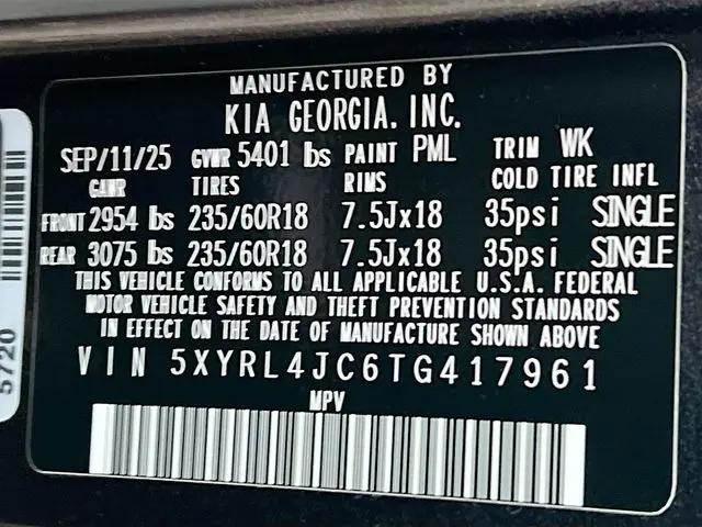 2026 Kia Sorento S