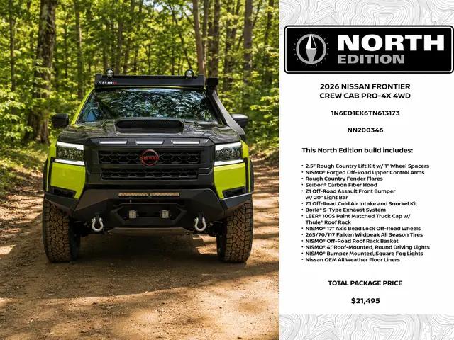 2026 Nissan Frontier Crew Cab PRO-4X 4x4