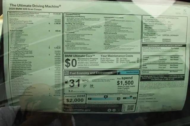 2026 BMW Coupe 228i