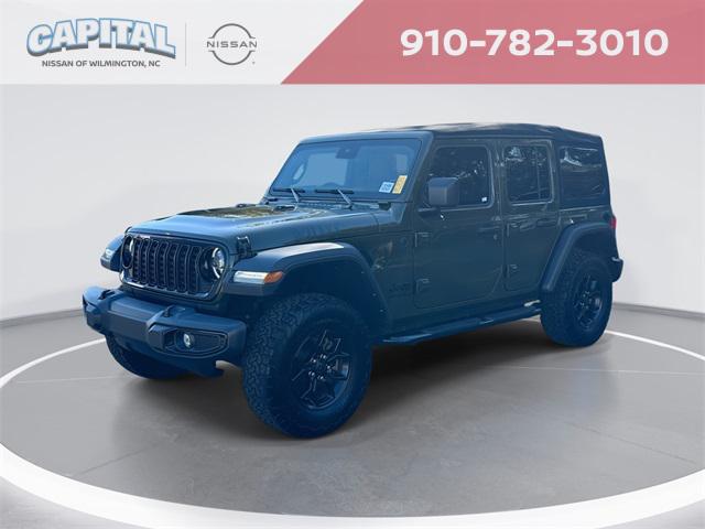 2024 Jeep Wrangler 4-Door Willys 4x4 2024 Jeep Wrangler 4-Door Willys 4x4