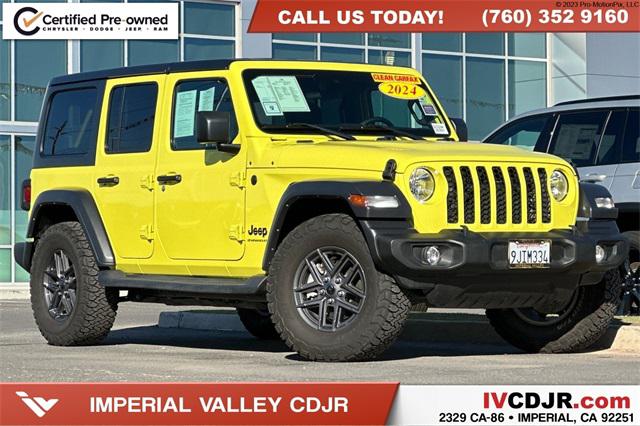 2024 Jeep Wrangler 4-Door Sport S 4x4 2024 Jeep Wrangler 4-Door Sport S 4x4