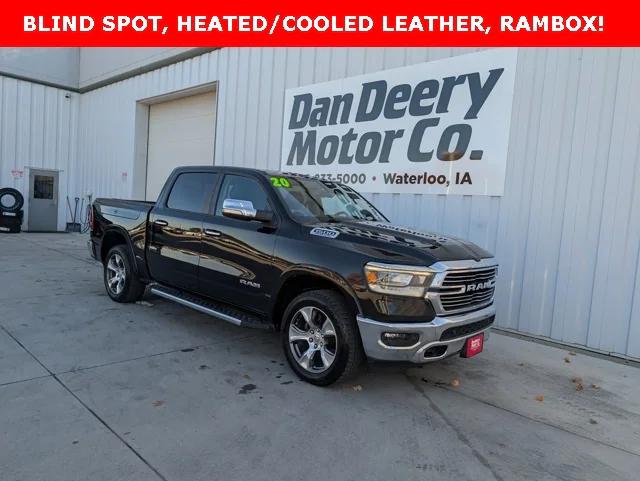2020 RAM 1500 Laramie Crew Cab 4x4 57 Box 2020 RAM 1500 Laramie Crew Cab 4x4 57 Box
