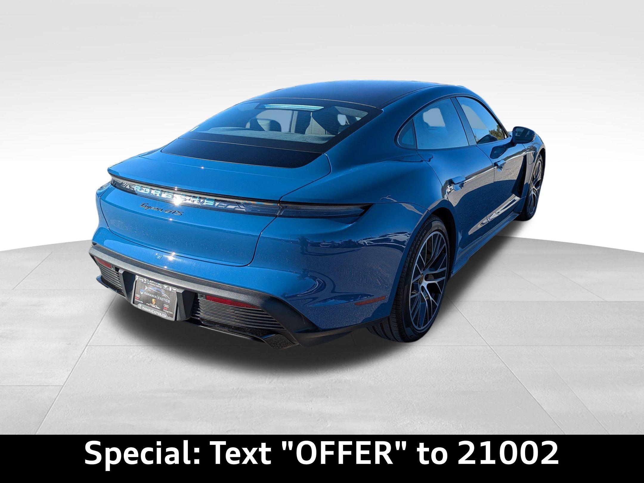 Used 2023 Porsche Taycan GTS with VIN WP0AD2Y11PSA47685 for sale in Jacksonville, FL