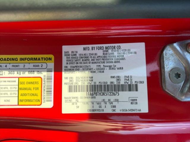 2019 Ford Mustang EcoBoost Premium