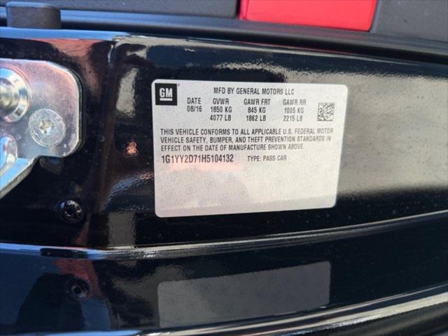2017 Chevrolet Corvette Grand Sport