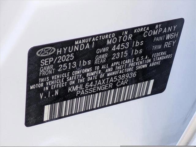 2026 Hyundai Sonata SEL Sport