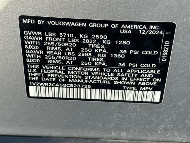 2025 Volkswagen Atlas 2.0T SE w/Technology