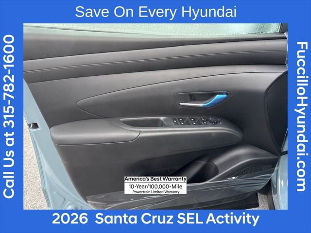 2026 Hyundai Santa Cruz SEL Activity