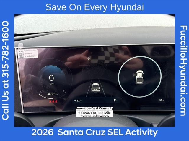 2026 Hyundai Santa Cruz SEL Activity