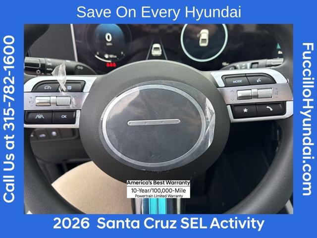 2026 Hyundai Santa Cruz SEL Activity