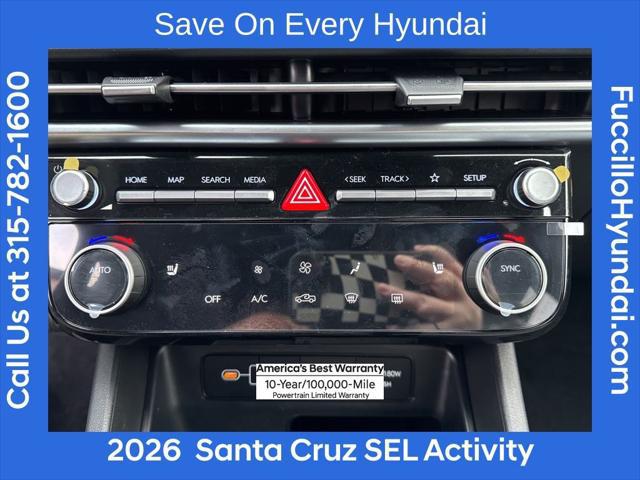 2026 Hyundai Santa Cruz SEL Activity