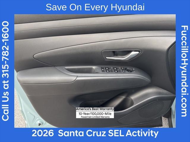2026 Hyundai Santa Cruz SEL Activity