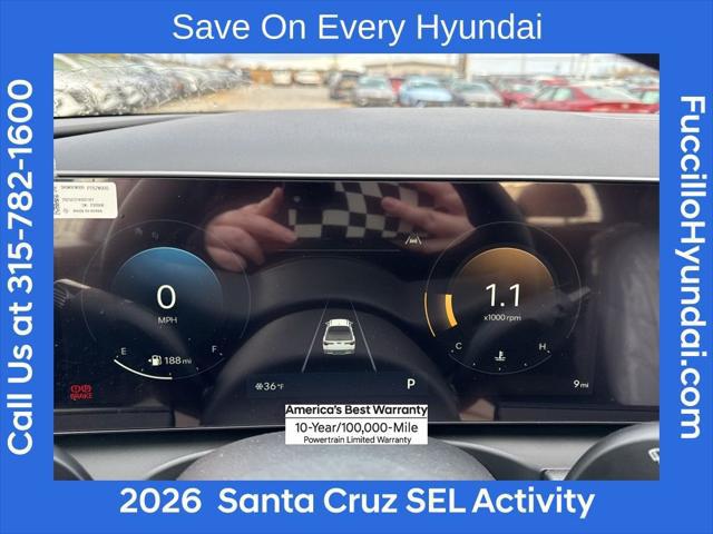 2026 Hyundai Santa Cruz SEL Activity