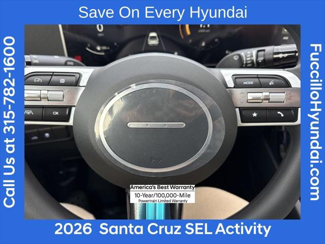 2026 Hyundai Santa Cruz SEL Activity