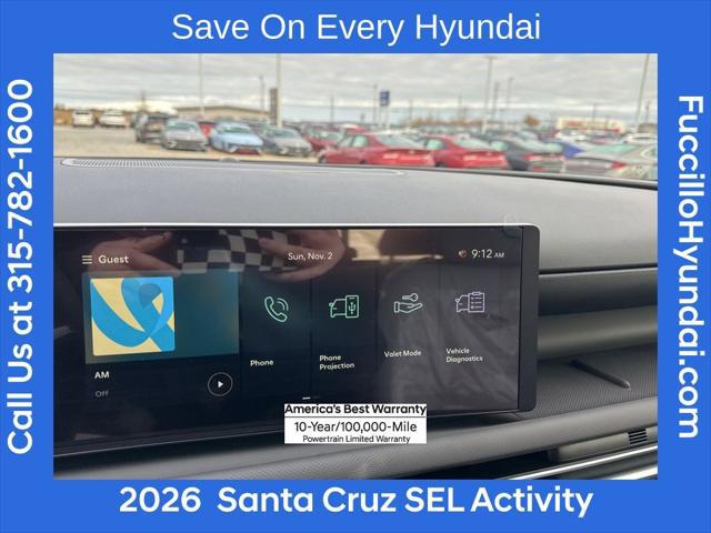 2026 Hyundai Santa Cruz SEL Activity