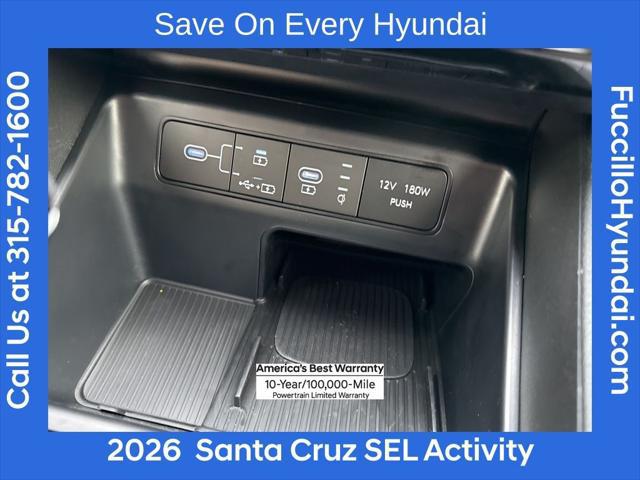 2026 Hyundai Santa Cruz SEL Activity