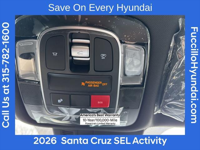 2026 Hyundai Santa Cruz SEL Activity