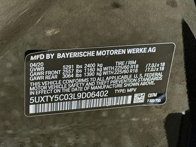 2020 BMW X3 xDrive30i