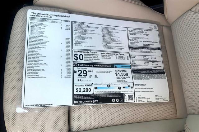 2025 BMW X3 30 xDrive