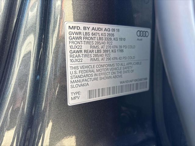 2019 Audi Q8 55 Premium