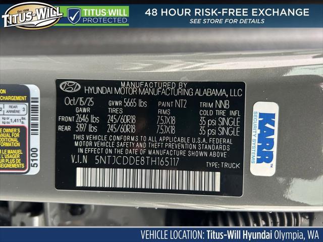2026 Hyundai Santa Cruz SEL Activity