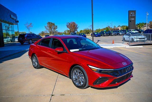 2026 Hyundai Elantra Hybrid Blue