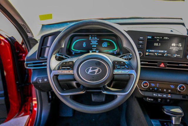 2026 Hyundai Elantra Hybrid Blue