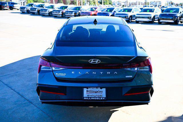 2026 Hyundai Elantra Hybrid Blue