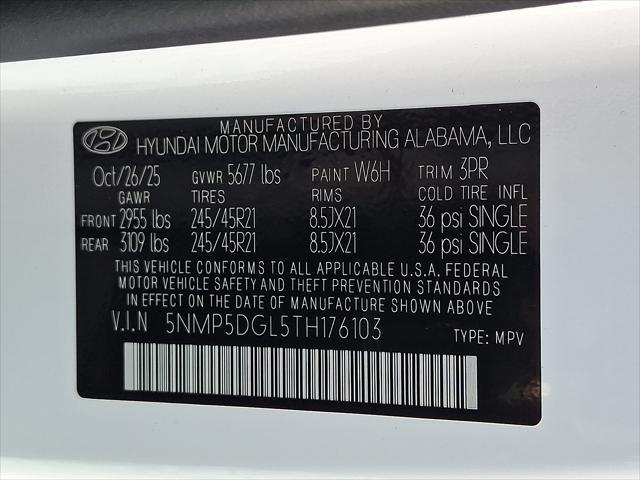 2026 Hyundai Santa Fe Calligraphy