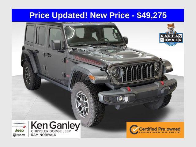 2025 Jeep Wrangler 4-Door Rubicon 4x4 for sale in NORWALK, OH
