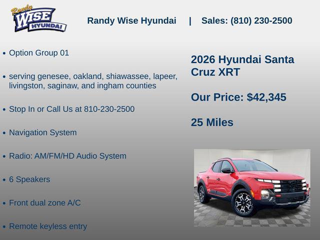 2026 Hyundai Santa Cruz XRT