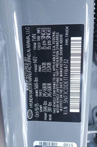 2026 Hyundai Santa Cruz SEL Activity