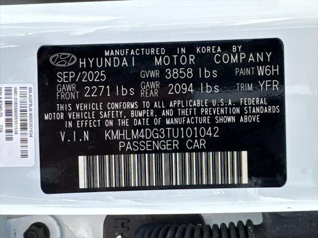 2026 Hyundai Elantra SEL Sport